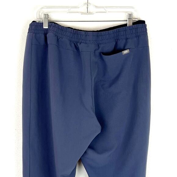 Figs Mari Technical Collection Pant Jogger Drawstring Cuffs 100% Awesome Blue XL - Picture 5 of 10